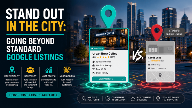Stand Out in the City- Going Beyond Standard Google Listings